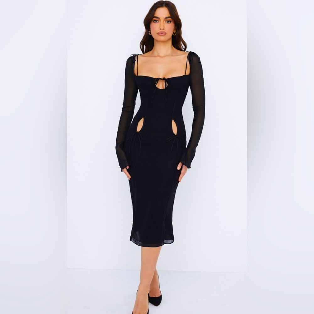 Black House of CB midi dress